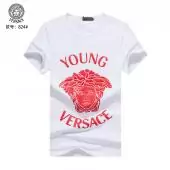 versace vintage logo-print t-shirt cool young versace white cool